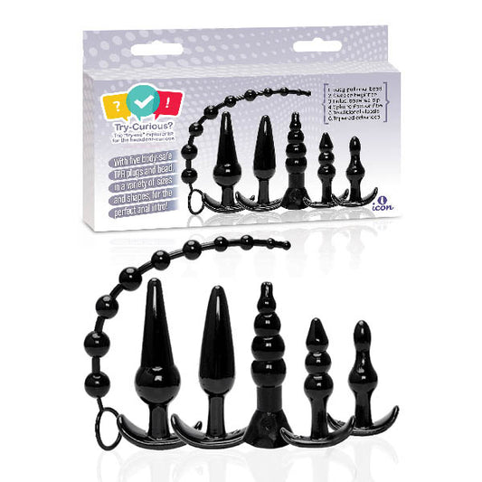 Try-Curious Anal Plug Kit