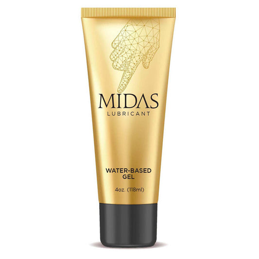 Midas Water Based Gel - Water Based Gel Lubricant - 118 ml Tube