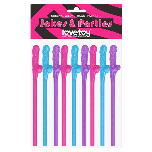 Jokes & Parties Original Willy Straws