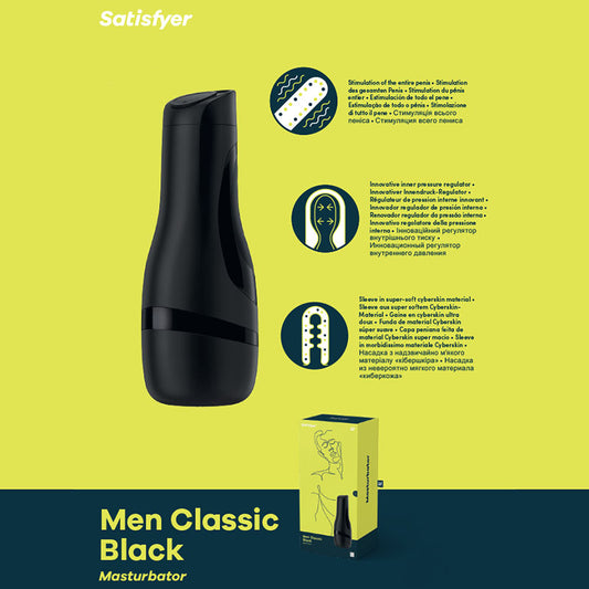 Satisfyer Men Classic - Black Stroker